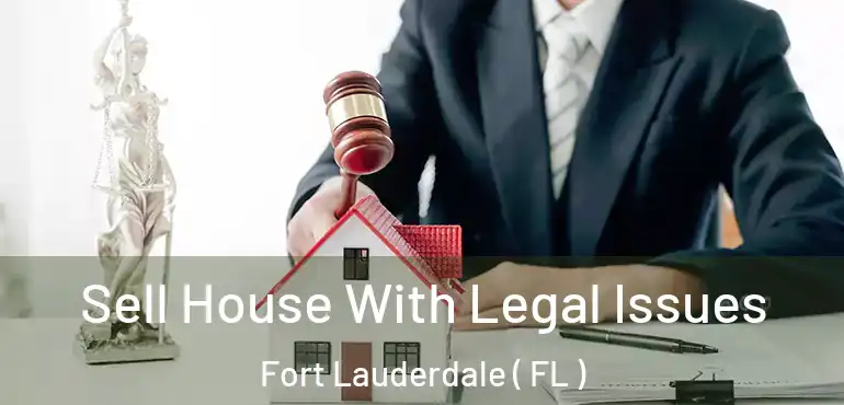  Sell House With Legal Issues Fort Lauderdale ( FL )