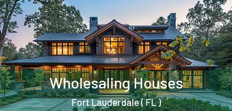  Wholesaling Houses Fort Lauderdale ( FL )
